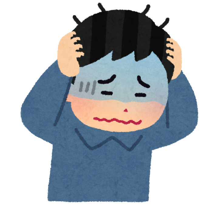 悩む男性