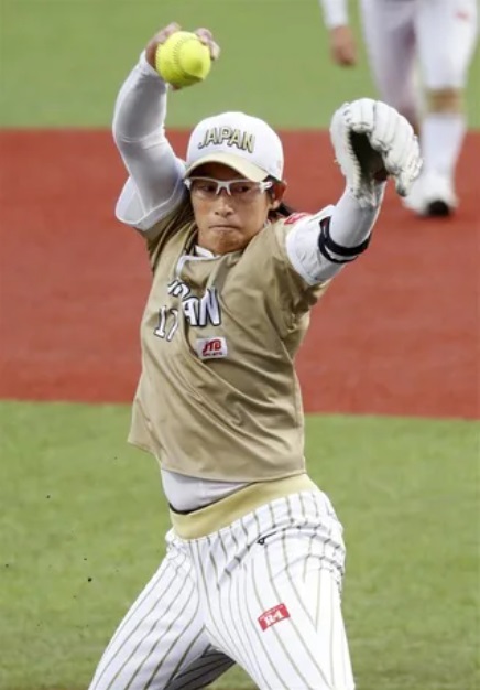 ソフトボール・上野由岐子選手(2021年の東京オリンッピク)