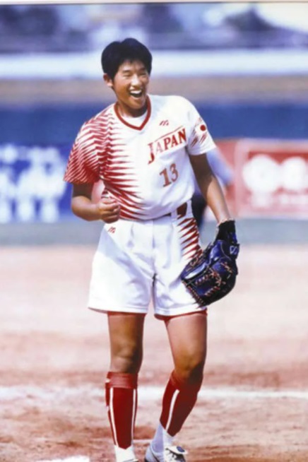 ソフトボール・上野由岐子選手(高校2年生)