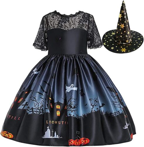 今年のハロウィンで流行り【2022年】になる子供用(女の子)コスプレ衣装(ハロウィン 魔女仮装)