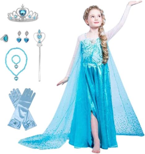 今年のハロウィンで流行り【2022年】になる子供用（女の子）コスプレ衣装(プリンセスドレス)
