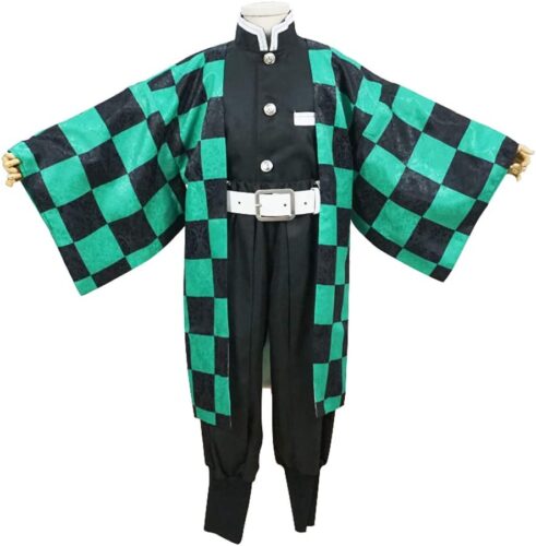 今年のハロウィンで流行り【2022年】になる子供用(男の子)コスプレ衣装(竈門 炭治郎)