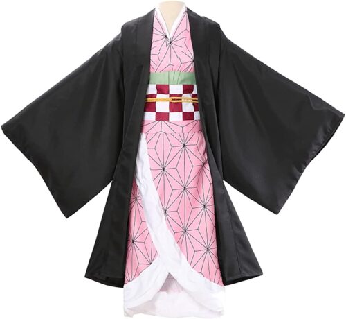 今年のハロウィンで流行り【2022年】になる子供用(女の子)コスプレ衣装(禰豆子)