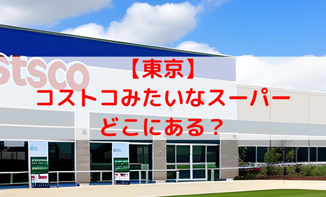 コストコみたいな商品が買えるスーパーや店は東京のどこにある？