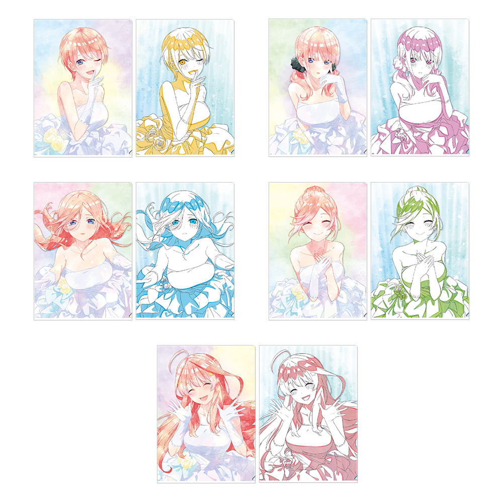 五等分の花嫁一番くじ【五つ子ゲームファイナル】 G賞：クリアファイルセット